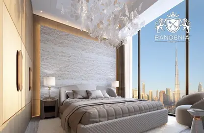 Apartment - 1 Bedroom - 1 Bathroom for sale in Tiger Sky Tower - Business Bay - Dubai