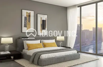 Apartment - 1 Bedroom - 1 Bathroom for sale in Peninsula Two - Peninsula - Business Bay - Dubai