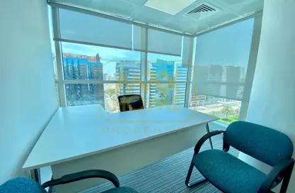 Office Space - Studio - 2 Bathrooms for rent in Junaibi Tower - Al Danah - Abu Dhabi