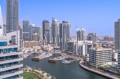 Apartment - 1 Bedroom - 2 Bathrooms for sale in Dorra Bay - Dubai Marina - Dubai