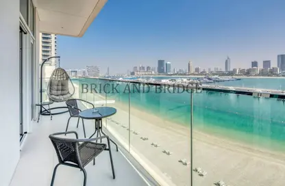 Apartment - 1 Bedroom - 1 Bathroom for rent in Sunrise Bay - EMAAR Beachfront - Dubai Harbour - Dubai