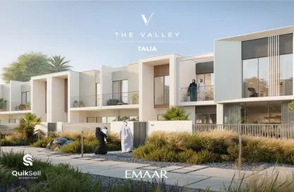 Townhouse - 3 Bedrooms - 3 Bathrooms for sale in Talia - The Valley - Dubai