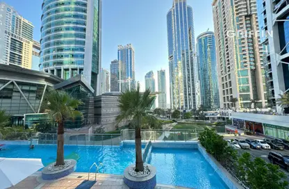 Apartment - 1 Bathroom for rent in Lake Terrace - JLT Cluster D - Jumeirah Lake Towers - Dubai