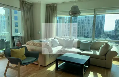 Apartment - 2 Bedrooms - 3 Bathrooms for rent in Shemara Tower - Marina Promenade - Dubai Marina - Dubai