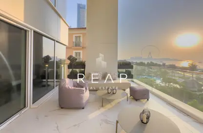 Apartment - 2 Bedrooms - 4 Bathrooms for rent in 1 JBR - Jumeirah Beach Residence - Dubai