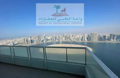 Apartment - 3 Bedrooms - 4 Bathrooms for rent in Cornich Al Buhaira - Sharjah