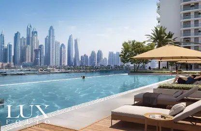 Apartment - 2 Bedrooms - 2 Bathrooms for sale in Palace Beach Residence - EMAAR Beachfront - Dubai Harbour - Dubai