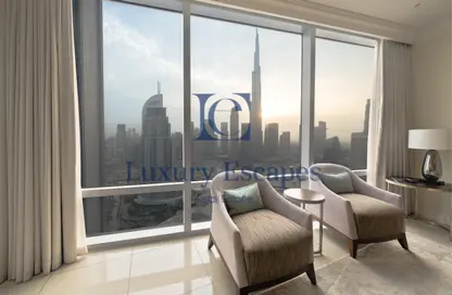 Hotel  and  Hotel Apartment - 2 Bedrooms - 2 Bathrooms for rent in The Address Residence Fountain Views 1 - The Address Residence Fountain Views - Downtown Dubai - Dubai