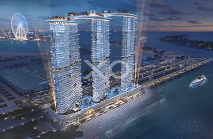 Apartment - 2 Bedrooms - 2 Bathrooms for sale in Tower C - Damac Bay - Dubai Harbour - Dubai