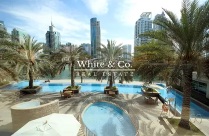 Apartment - 2 Bedrooms - 2 Bathrooms for rent in Bonaire Tower - Park Island - Dubai Marina - Dubai