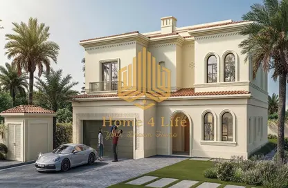 Villa - 4 Bedrooms - 7 Bathrooms for sale in Bloom Living - Zayed City (Khalifa City C) - Khalifa City - Abu Dhabi