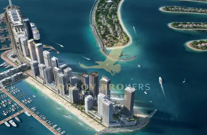 Apartment - 2 Bedrooms - 2 Bathrooms for sale in Beachgate by Address - EMAAR Beachfront - Dubai Harbour - Dubai