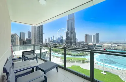 شقة - 3 غرف نوم - 5 حمامات للايجار في 1ذا ريزيدنس - برج ريزيدنس - دبي وسط المدينة - دبي