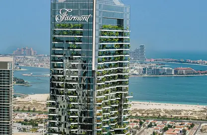 Water View image for: Apartment - 3 Bedrooms - 3 Bathrooms for sale in Fairmont Residences Dubai Skyline - Al Sufouh 1 - Al Sufouh - Dubai, Image 1