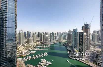 Apartment - 3 Bedrooms - 3 Bathrooms for sale in Damac Heights - Dubai Marina - Dubai