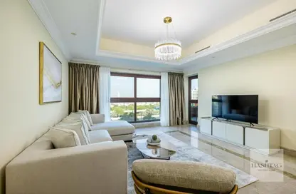 Apartment - 1 Bedroom - 2 Bathrooms for rent in The Fairmont Palm Residence South - The Fairmont Palm Residences - Palm Jumeirah - Dubai