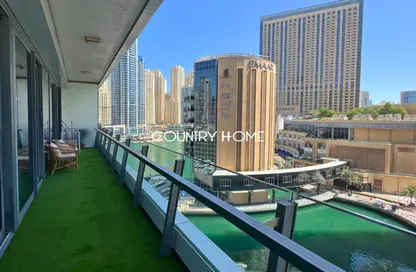 Apartment - 2 Bedrooms - 3 Bathrooms for rent in Silverene Tower B - Silverene - Dubai Marina - Dubai