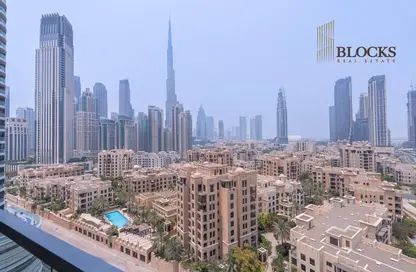 Apartment - 3 Bedrooms - 5 Bathrooms for rent in Bellevue Tower 1 - Bellevue Towers - Downtown Dubai - Dubai