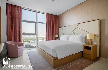 Hotel  and  Hotel Apartment - 2 Bedrooms - 2 Bathrooms for rent in Hilton Dubai Creek Hotel  and  Residences - Port Saeed - Deira - Dubai