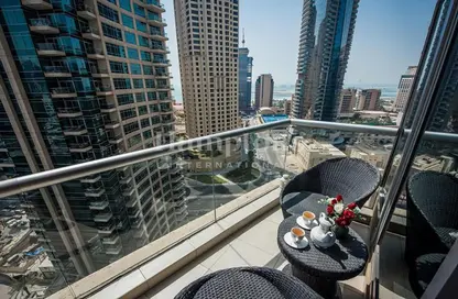 Apartment - 2 Bedrooms - 3 Bathrooms for rent in Fairfield Tower - Park Island - Dubai Marina - Dubai