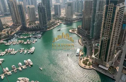 Apartment - 2 Bedrooms - 3 Bathrooms for rent in Damac Heights - Dubai Marina - Dubai