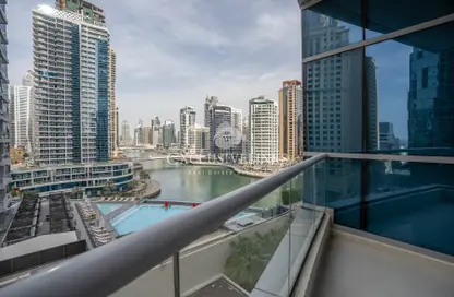 Apartment - 1 Bedroom - 1 Bathroom for rent in Central Tower - Bay Central - Dubai Marina - Dubai