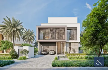 Villa - 6 Bedrooms for sale in Palm Jebel Ali- Frond P - Palm Jebel Ali - Dubai