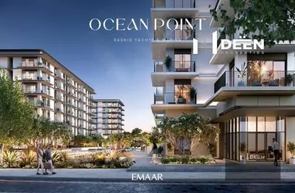 Apartment - 1 Bedroom - 1 Bathroom for sale in Ocean Point 1 - Ocean Point - Mina Rashid - Dubai