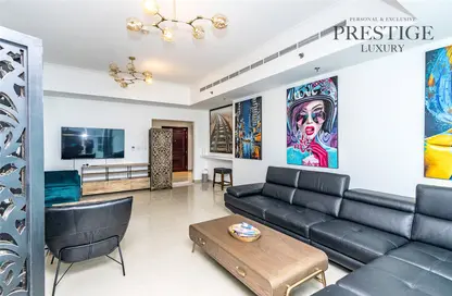 Apartment - 2 Bedrooms - 3 Bathrooms for rent in Emirates Crown - Dubai Marina - Dubai