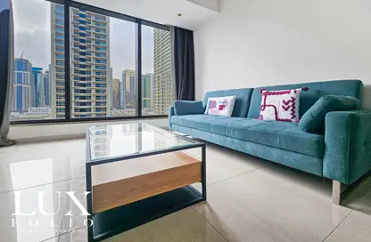 Apartment - 1 Bedroom - 2 Bathrooms for rent in Silverene Tower A - Silverene - Dubai Marina - Dubai