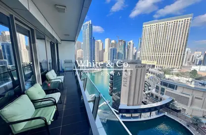 Apartment - 2 Bedrooms - 2 Bathrooms for sale in Silverene Tower B - Silverene - Dubai Marina - Dubai