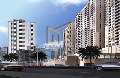 Apartment - 1 Bedroom - 2 Bathrooms for sale in Al Rashidiya Towers - Al Rashidiya - Ajman Downtown - Ajman