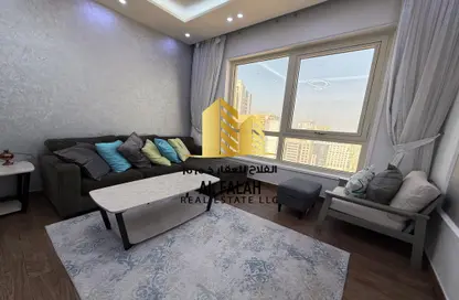 Apartment - 2 Bedrooms - 2 Bathrooms for rent in Rose Tower - Al Khan - Sharjah