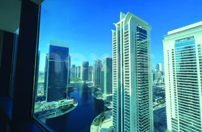 Office Space - Studio - 1 Bathroom for sale in Jumeirah Bay Towers - Jumeirah Lake Towers - Dubai