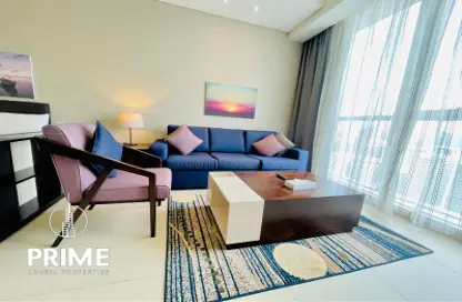 Apartment - 1 Bathroom for rent in Al Jowhara Tower - Corniche Road - Abu Dhabi