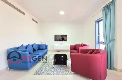 Apartment - 2 Bedrooms - 3 Bathrooms for rent in Falahi Tower - Tourist Club Area - Abu Dhabi