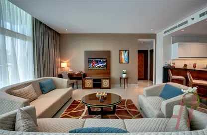 Hotel  and  Hotel Apartment - 2 Bedrooms - 2 Bathrooms for rent in Royal Continental Suites - Business Bay - Dubai