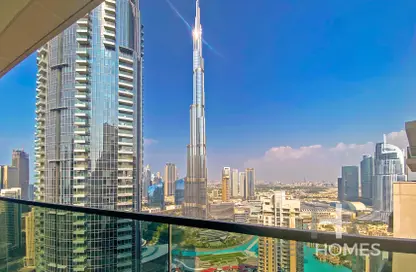 Apartment - 3 Bedrooms - 4 Bathrooms for rent in Act Towers - Opera District - Downtown Dubai - Dubai