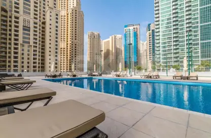 Apartment - 2 Bedrooms - 2 Bathrooms for rent in Marina Wharf 2 - Marina Wharf - Dubai Marina - Dubai