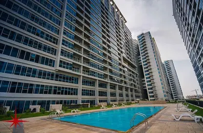 Pool image for: Apartment - 2 Bedrooms - 2 Bathrooms for sale in Skycourts Tower F - Skycourts Towers - Dubai Land - Dubai, Image 1