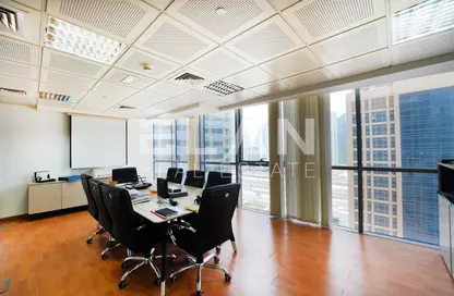 Office Space - Studio - 1 Bathroom for rent in Indigo Icon - JLT Cluster F - Jumeirah Lake Towers - Dubai