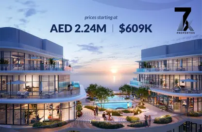 Apartment - 1 Bedroom - 2 Bathrooms for sale in Aqua Arc - Al Marjan Island - Ras Al Khaimah