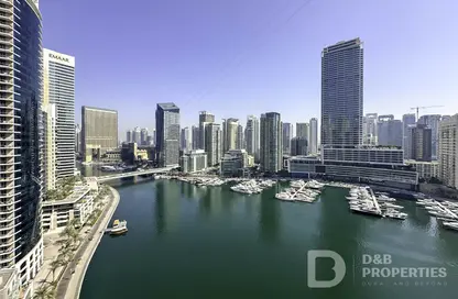 Apartment - 2 Bedrooms - 3 Bathrooms for rent in Aurora Tower - Marina Promenade - Dubai Marina - Dubai