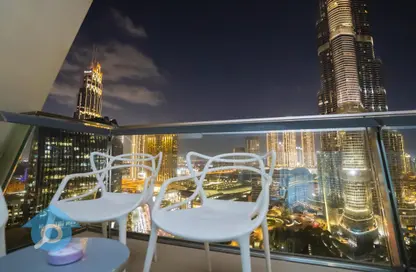 Apartment - 1 Bedroom - 2 Bathrooms for rent in Burj Vista 1 - Burj Vista - Downtown Dubai - Dubai