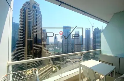 Apartment - 1 Bathroom for rent in Botanica Tower - Dubai Marina - Dubai