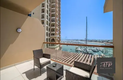 Apartment - 1 Bathroom for sale in Palm Views West - Palm Views - Palm Jumeirah - Dubai