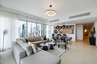 Apartment - 3 Bedrooms - 3 Bathrooms for rent in Downtown Views II Tower 1 - Downtown Views II - Downtown Dubai - Dubai