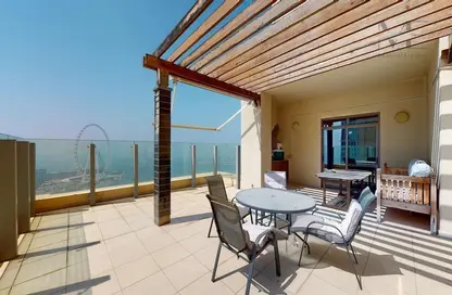 Penthouse - 4 Bedrooms - 6 Bathrooms for sale in Amwaj 4 - Amwaj - Jumeirah Beach Residence - Dubai