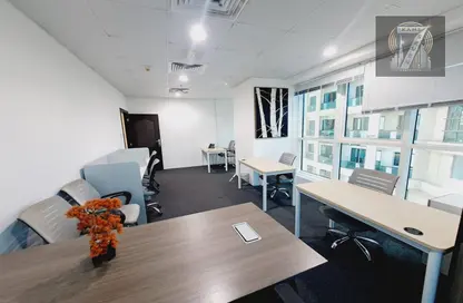 Office Space - Studio - 4 Bathrooms for rent in Aspin Tower - Sheikh Zayed Road - Dubai