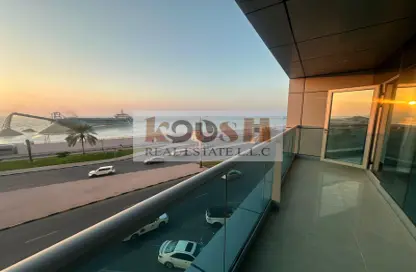 Apartment - 1 Bedroom - 2 Bathrooms for sale in Ajman Corniche Residences - Ajman Corniche Road - Ajman